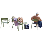 Retired People Reclining